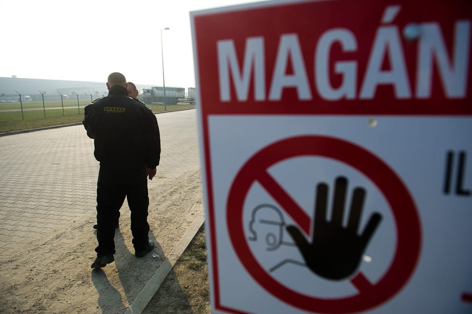 Megint blokád alatt a Lidl központja