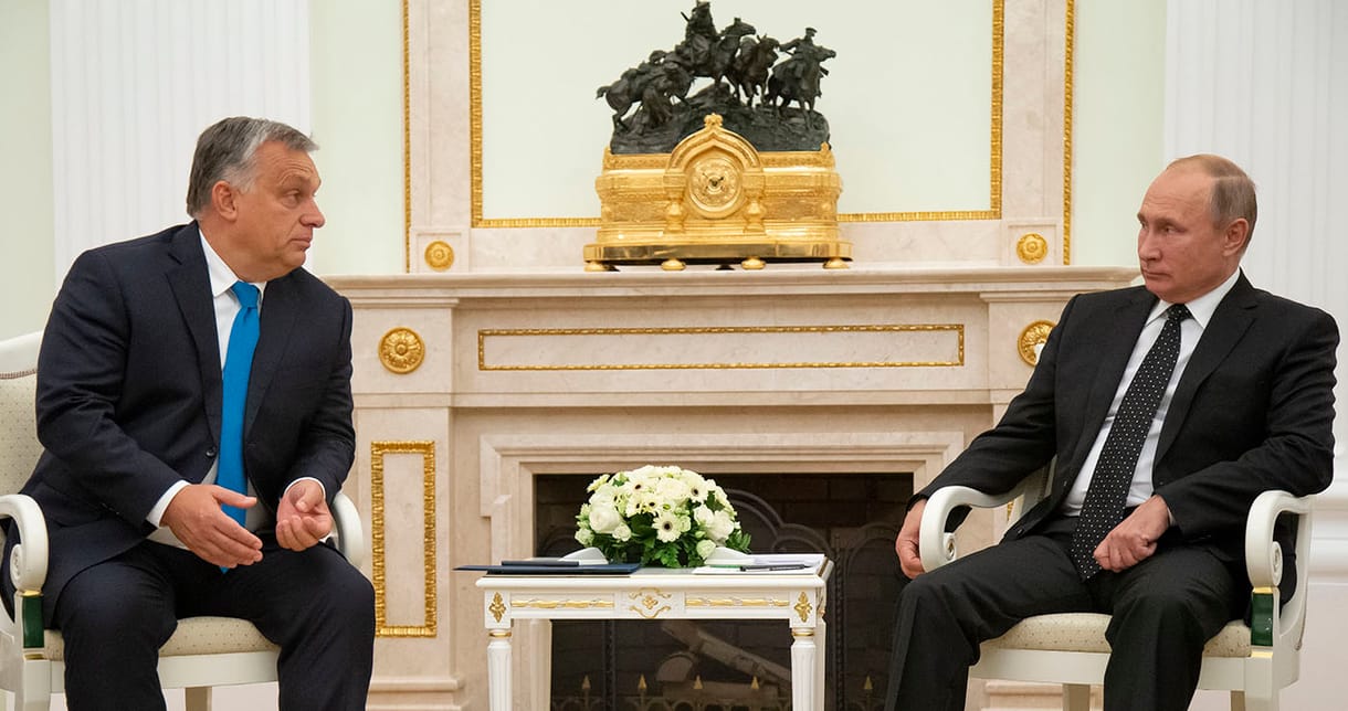 És akkor Vlagyimir Putyin egy félidőre elrabolta Orbán Viktort