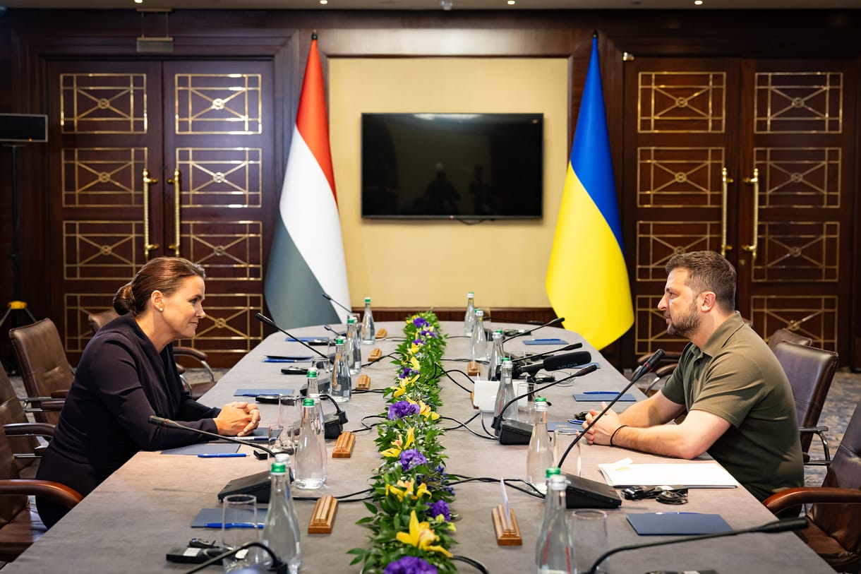 Novák Katalin négyszemközt tárgyalt Zelenszkijjel