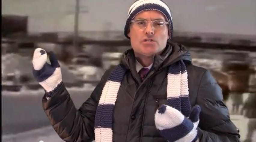 Dalolva küldte haza a diákokat egy igazgató a hó miatt – videó