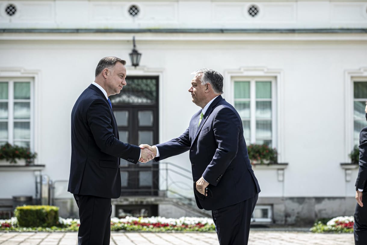 Duda elnök a durva magyar energiafüggőségért nem Orbánt okolta