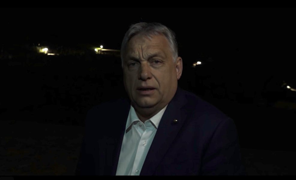 A portói éjszakából jelentkezett be Orbán Viktor