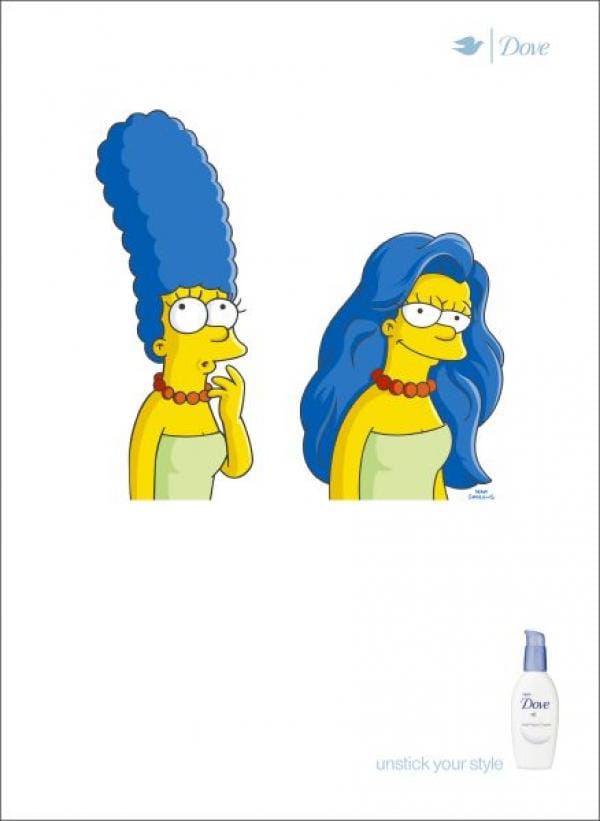 Fotó: Így néz ki Marge Simpson, ha leengedi toronyhaját 