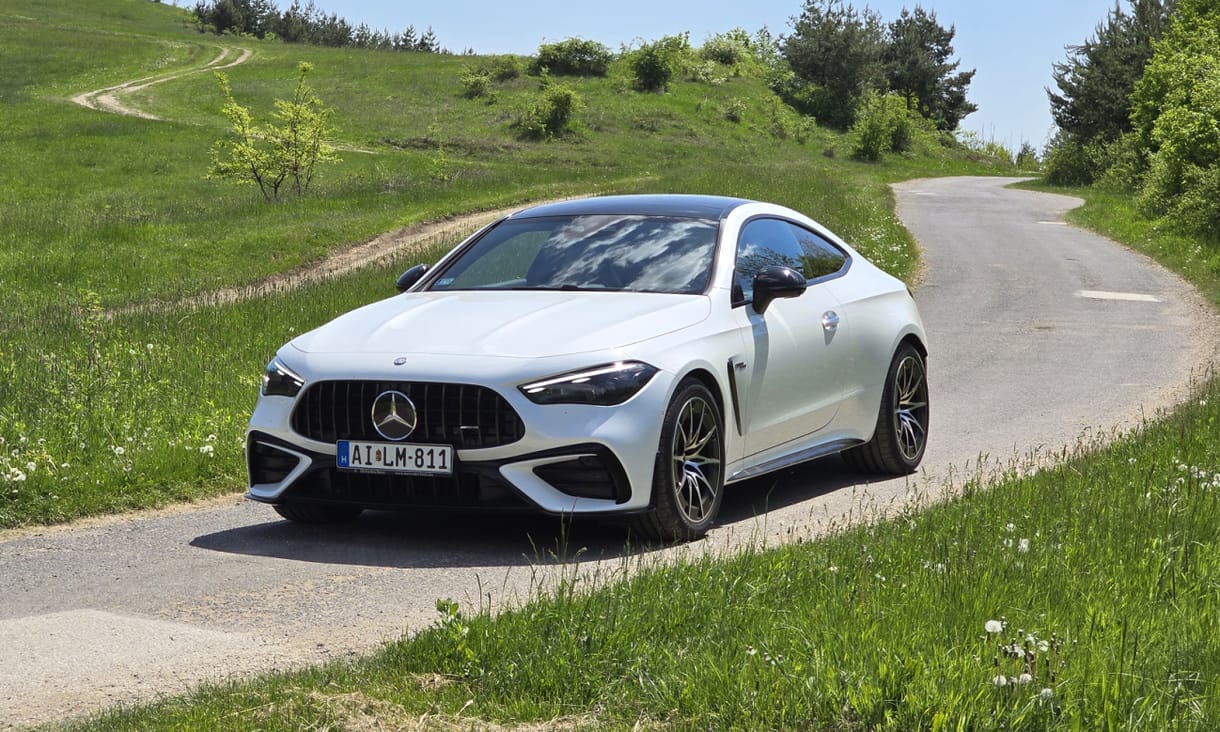 Skizofrén élménygép: teszten a finoman kemény Mercedes-AMG CLE 53 sportkupé
