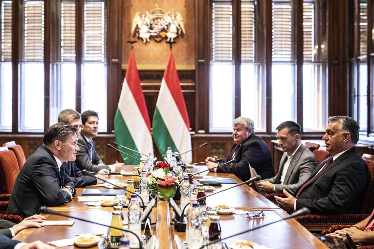 A Roszatom vezérigazgatójával tárgyalt Orbán Viktor
