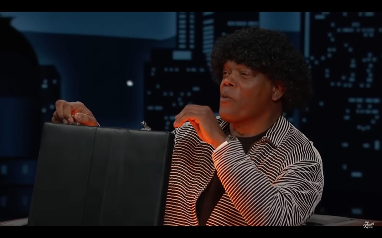Samuel L. Jackson 75 évesen is fejből mondja a Ponyvaregény híres monológját