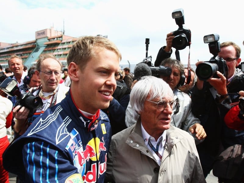 Ecclestone Vettelhez adná egyik lányát