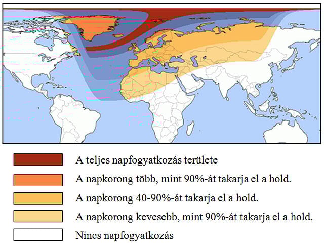 Így vonult végig a Hold árnyéka a Földön – látványos űrfotók