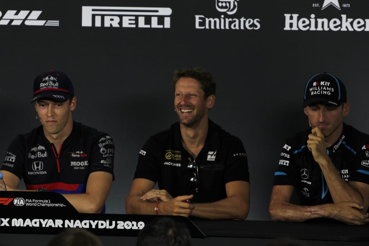 Csak kicsúszott egy káromkodás az F1-es sajtótájékoztatón