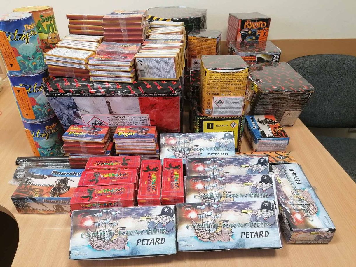 Rengeteg petárdát árusítottak Nyíregyházán