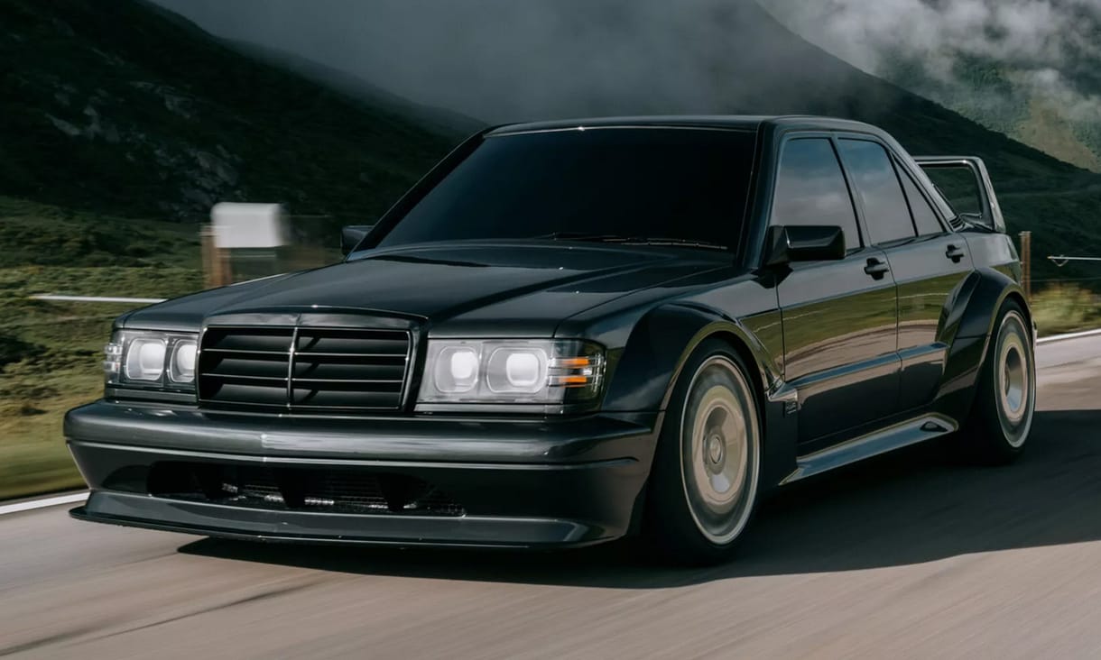 350 millió forintos retró őrület az újkori Mercedes 190 Evo II