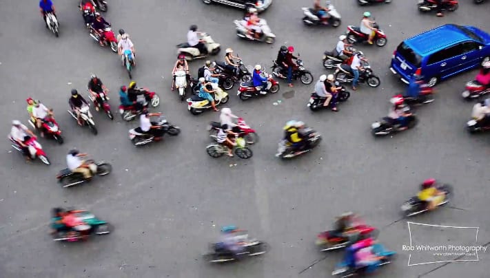 Saigon szívében közlekedni jó? (videó)