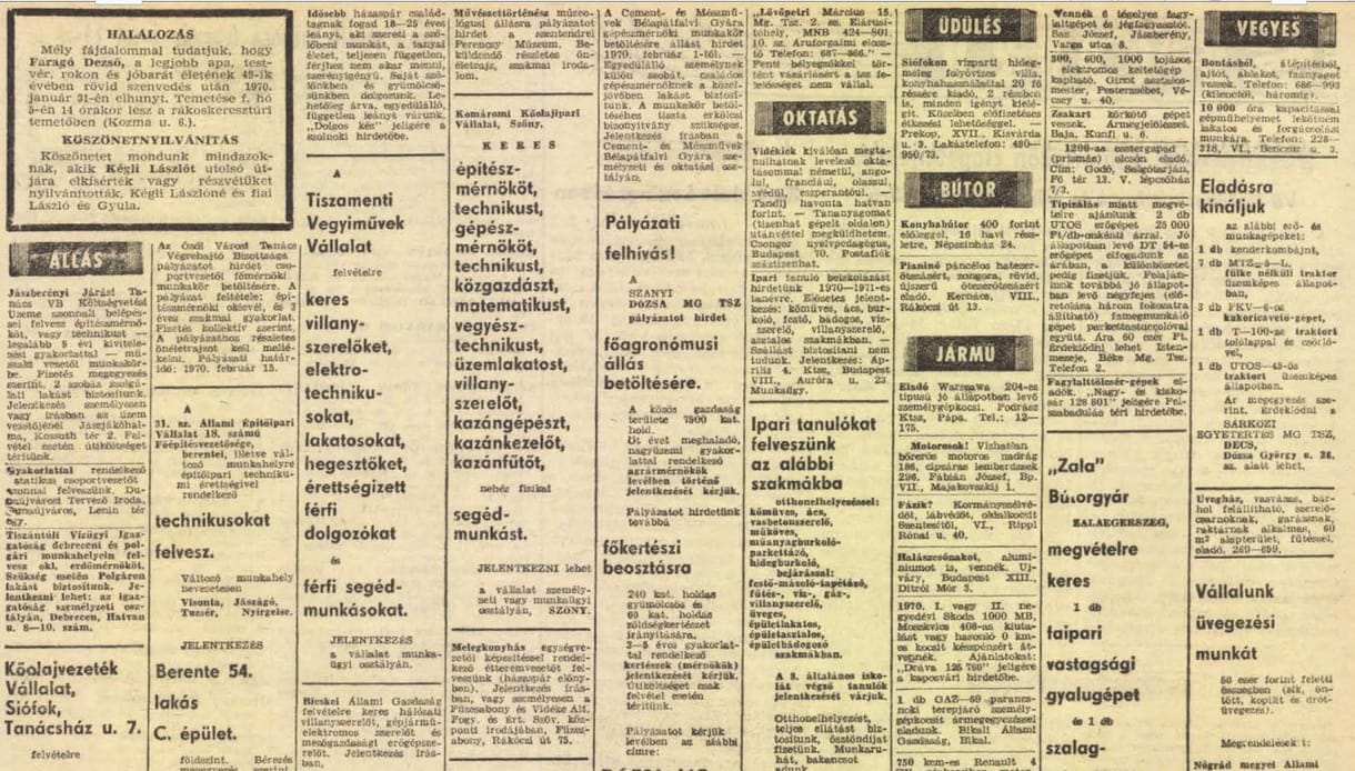 A röhögéstől a drámáig ível ez a különleges apróhirdetés-gyűjtemény 