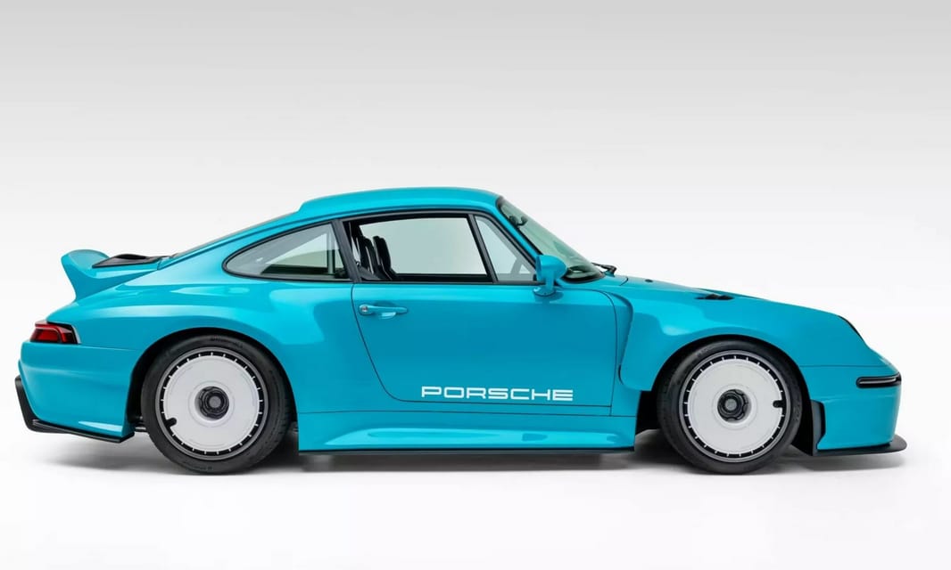 Pici kacsafarok a pehelykönnyű legújabb őrült Porschén