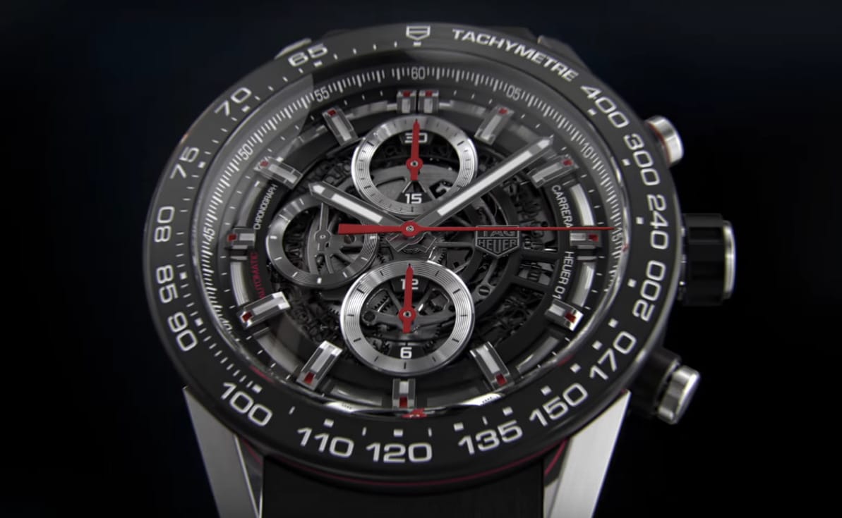 Gyönyörű lett a Tag Heuer első okosórája