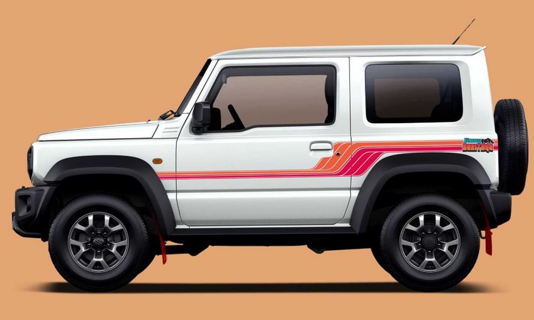 Limitált retró kivitelben támad az apró Suzuki Jimny