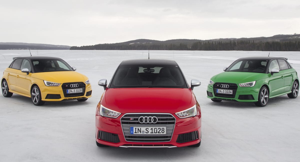 Piros, sárga, zöld, sosem volt menőbb - Audi S1 bemutató