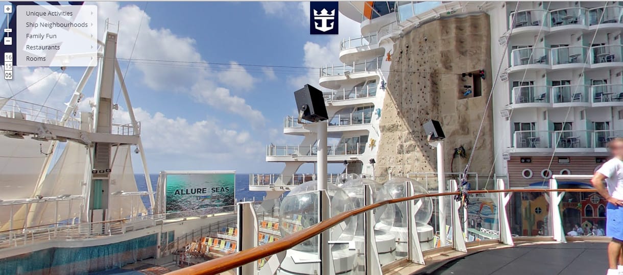 Felengedték a Google Street View-t a világ legnagyobb óceánjárójára, ami elég döbbenetes