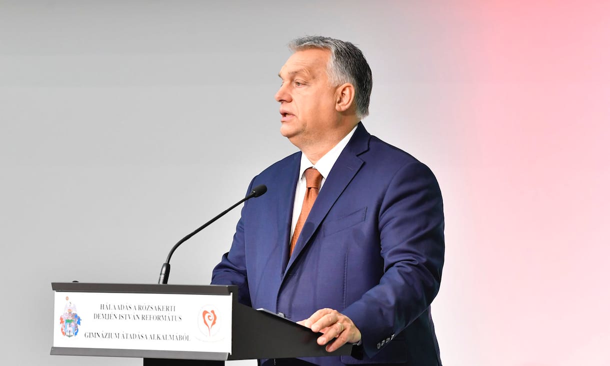 Orbán Viktor hálaadó istentiszteleten mondta el, minek kell nevelni a gyerekeket