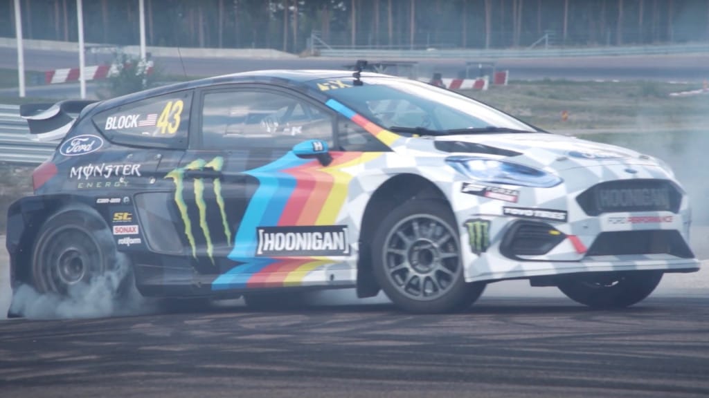 A hangját leszámítva Ken Block szerint is elképesztő egy villany versenyautó - videó