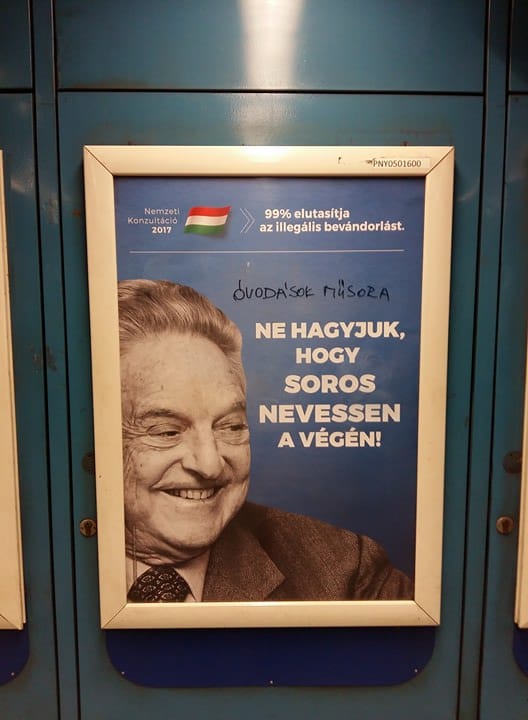 Eltűnik a padlóról Soros György – megszólalt a BKV