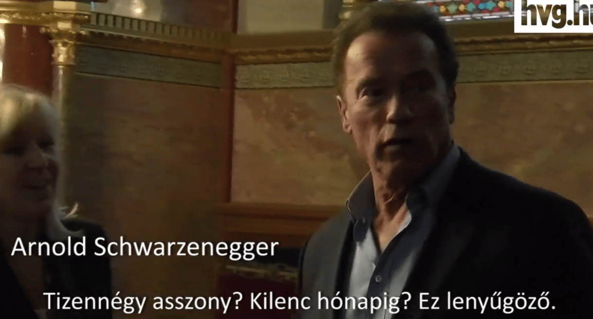 Andy Vajna Nokia-csöngése zavart bele Schwarzenegger idegenvezetésébe