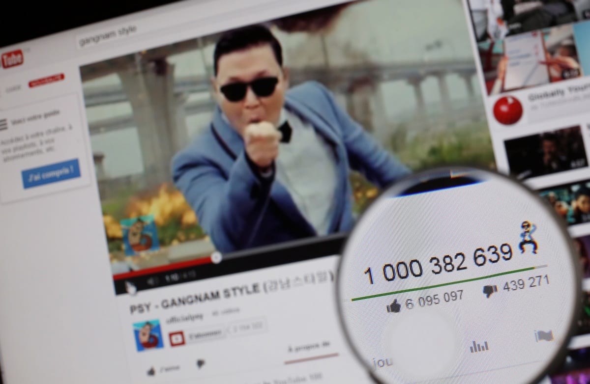 Egy korszak zárult le: már nem a Gangnam Style a Youtube-király