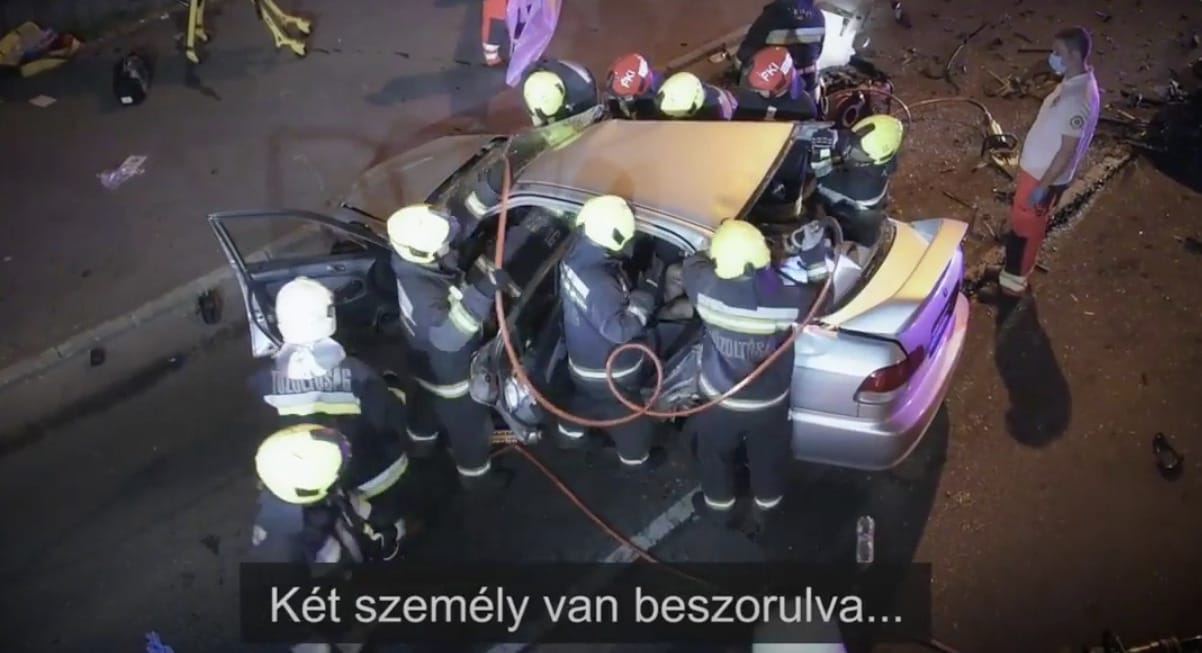 Sokkoló videót tett közzé a rendőrség