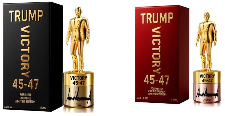 Trump a nevét viselő kölnivel és parfümmel jelentkezett