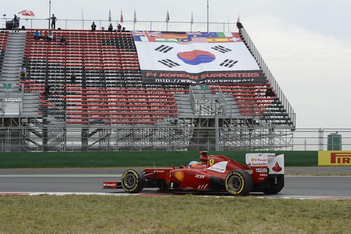 F1: Alonso kemény harcot ígér Koreában