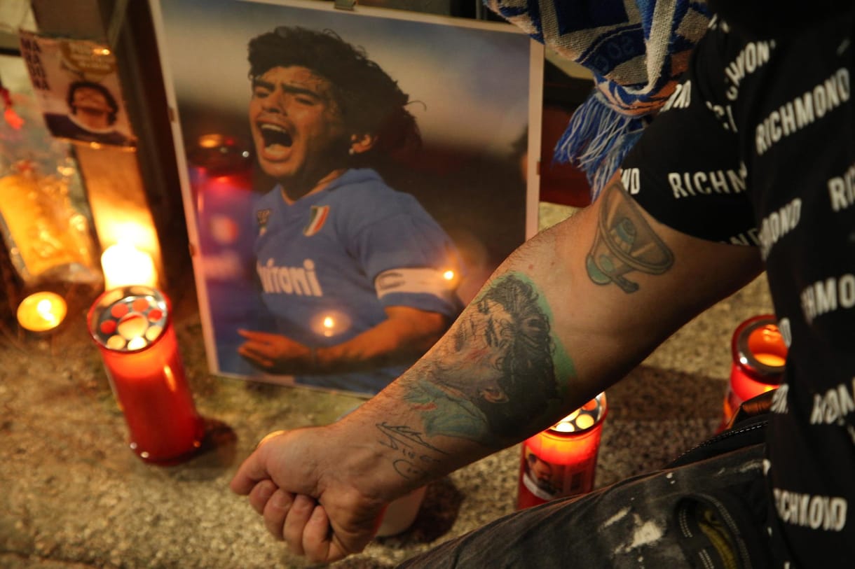 Eltemették Diego Maradonát