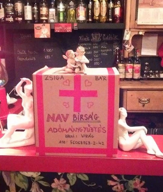 Megszólalt a NAV-bírságra adománygyűjtéssel visszavágó bártulajdonos