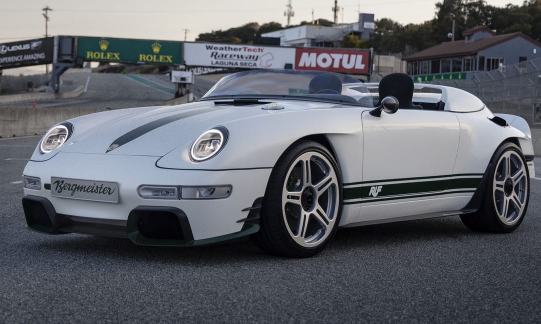 Léghűtéses farmotor, mini szélvédő, zéró tető: íme az új retro Porsche