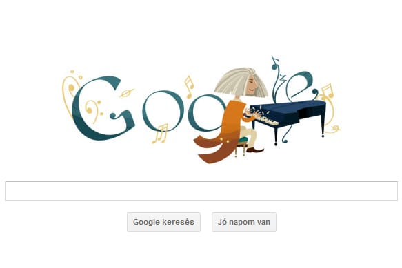 Liszt Ferenc előtt hajt fejet a Google is