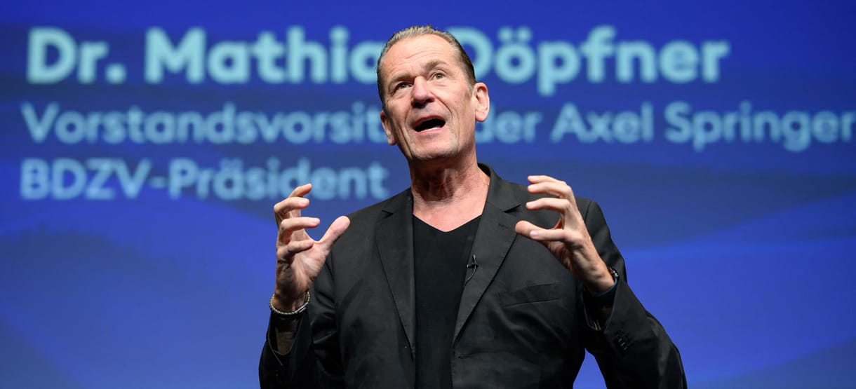 Axel Springer-elnök: A szabadság drága kincs, a sajtónak vigyáznia kell rá