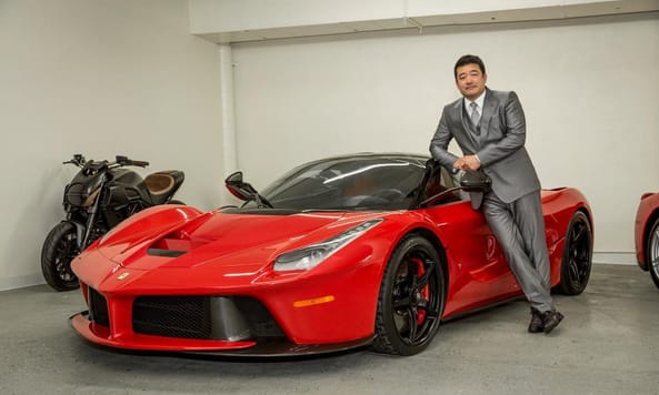 Ami a kaliforniai Ferrari-gyűjtőnek nem sikerült, a budapestinek igen