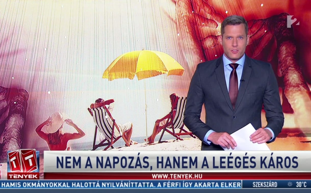 Ízekre szedték az igazi orvosok a Tv2-n is tálalt agymenést a napozásról