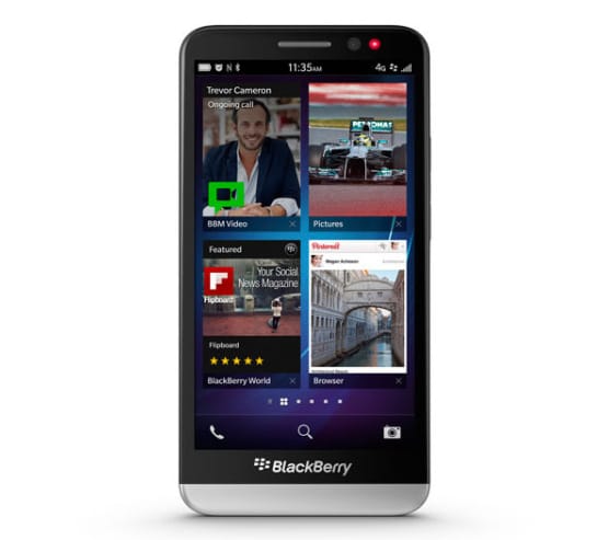 Hivatalosan is itt a BlackBerry Z30