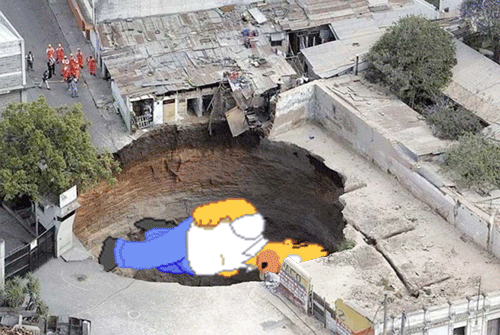 Napi animgif - városi katasztrófák