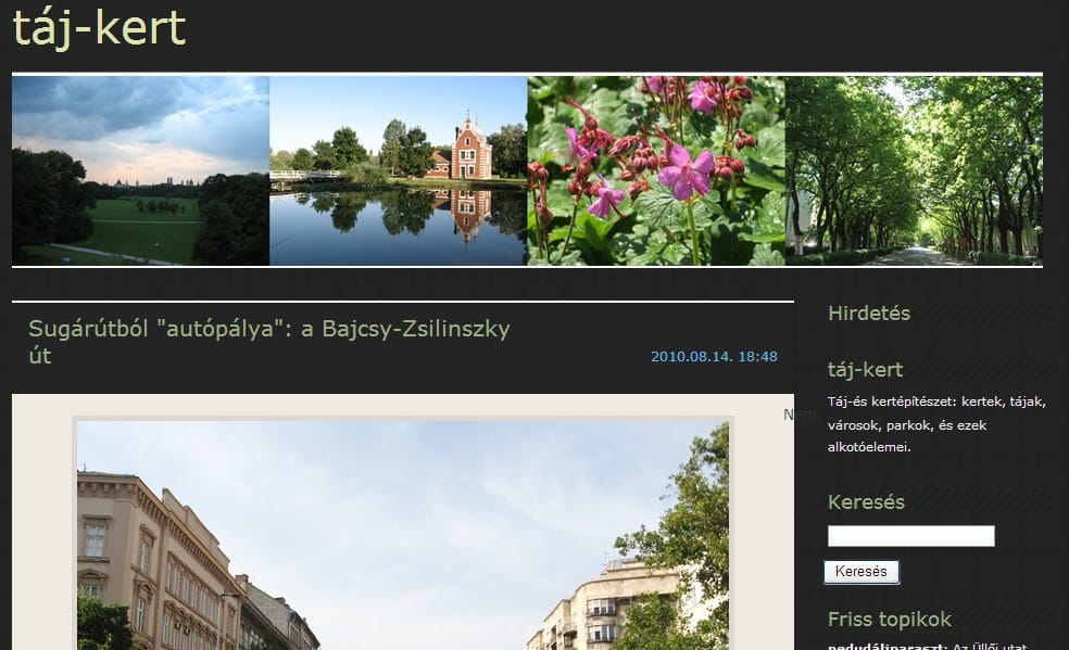 Bajcsy-Zsilinszky út: sugárútból autópálya
