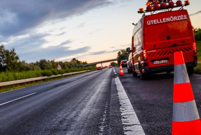 Sávokat zárnak le az M31-esen Gödöllőnél
