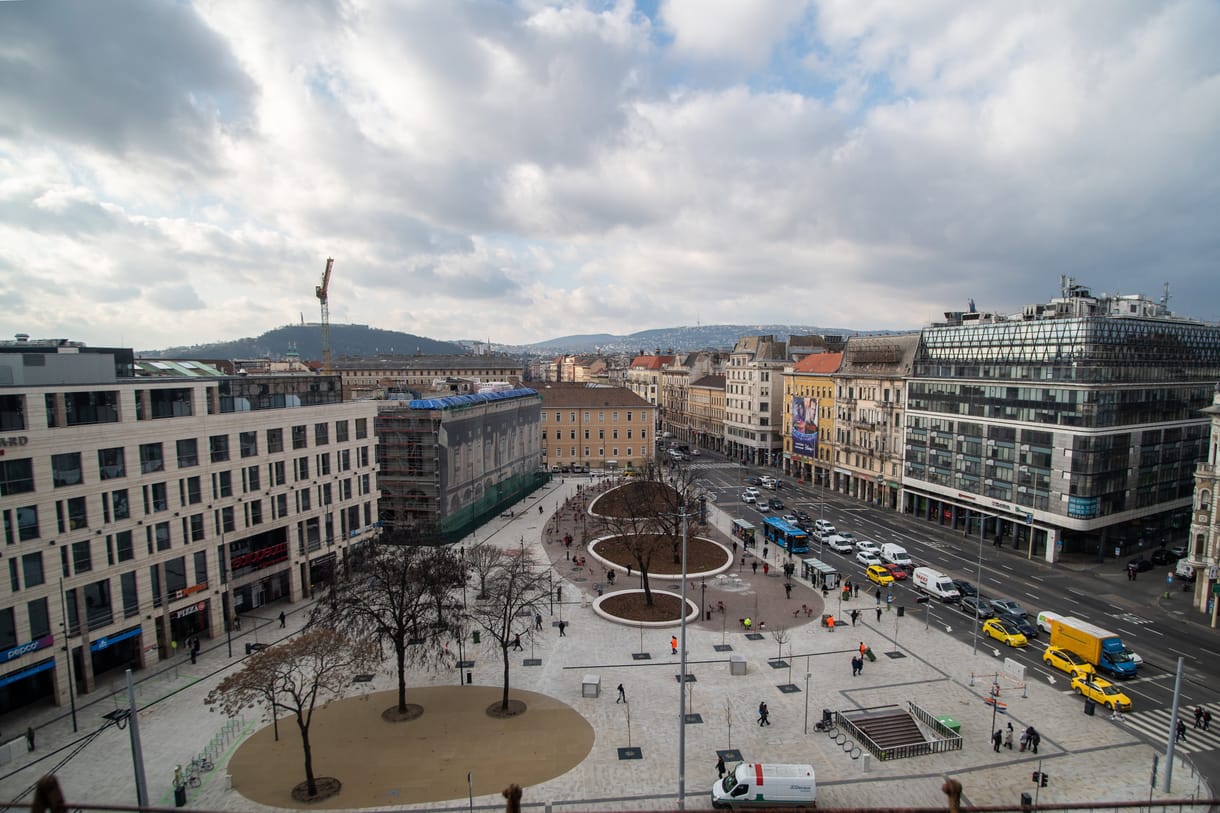 Most született meg a Blaha Lujza tér, amely eddig nem is létezett