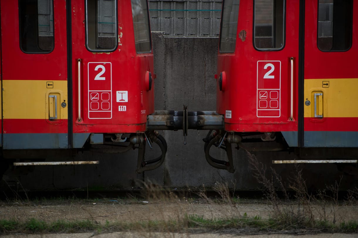 Leállt egy vonat Sajóecsegen. mert kifogyott belőle az üzemanyag
