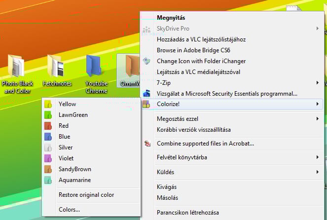 Így használhatunk színes mappaikonokat a Windowsban