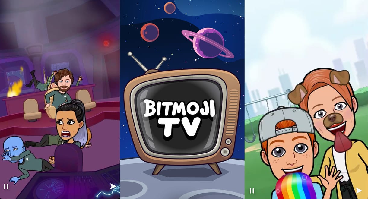Különleges dolog jön a Snapchatbe, indul a Bitmoji TV