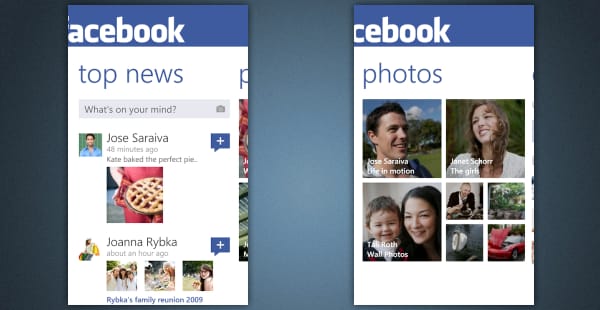 Megújult a Windows Phone-os Facebook kliens