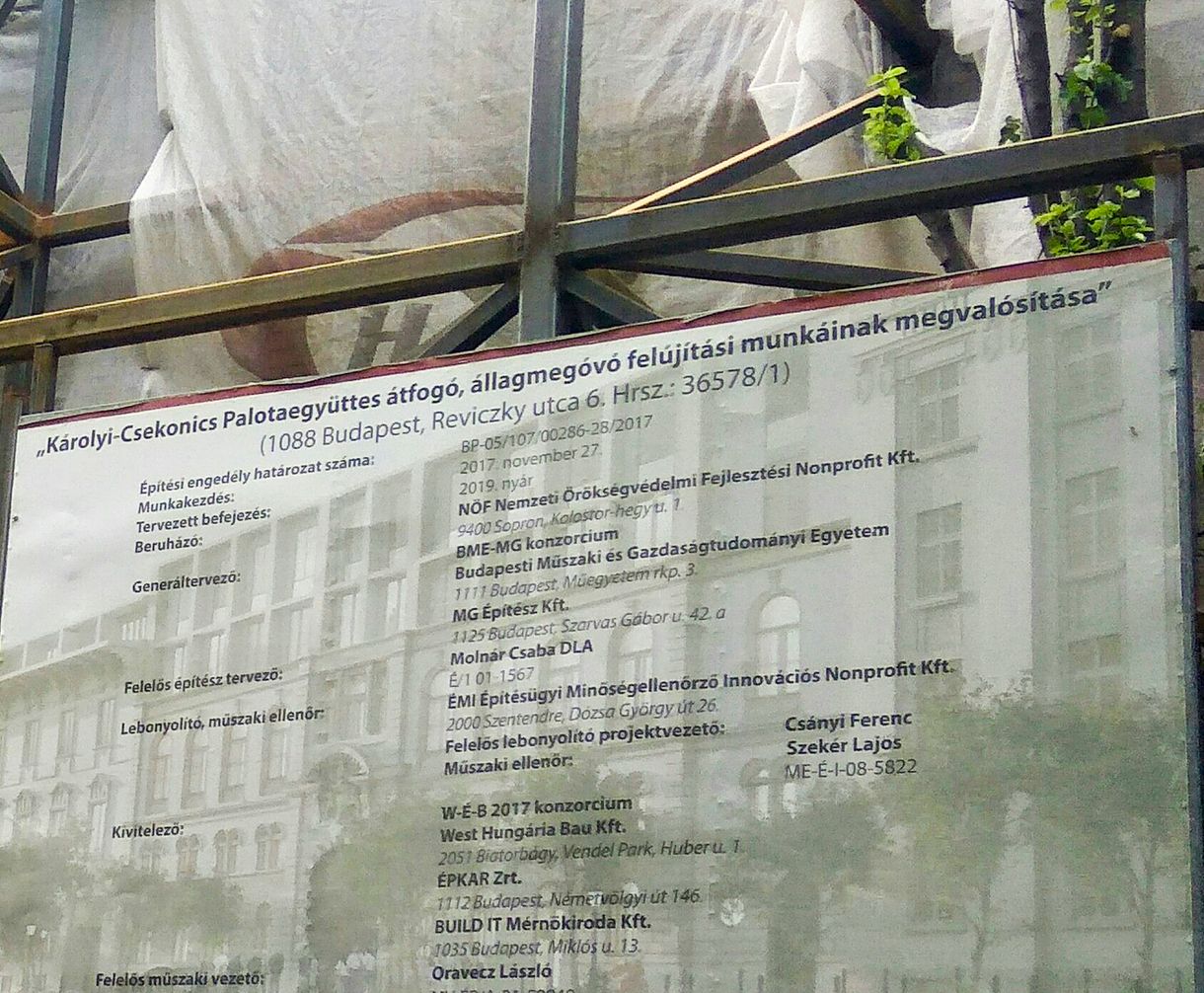 Patyomkin műemlékvédelem: a kormány és az egyház együtt pusztítja Józsefváros palotanegyedét