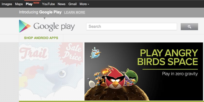 Beköltözött a Google Play a Google Toolbarra