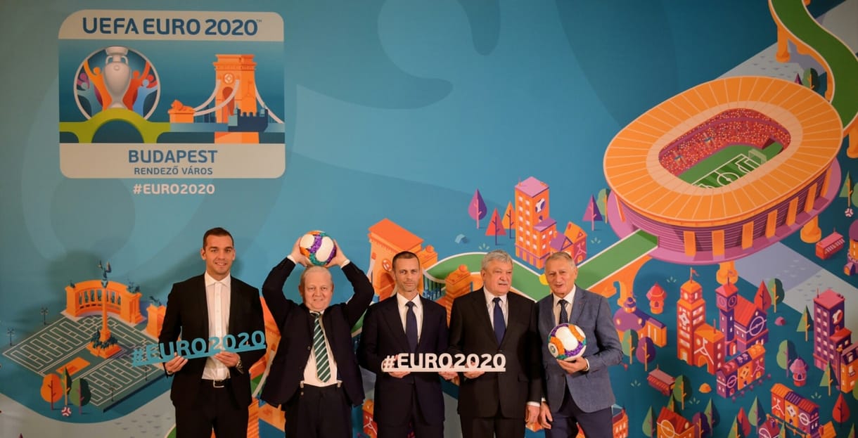 Ilyen lesz a budapesti foci-Eb-meccsek logója