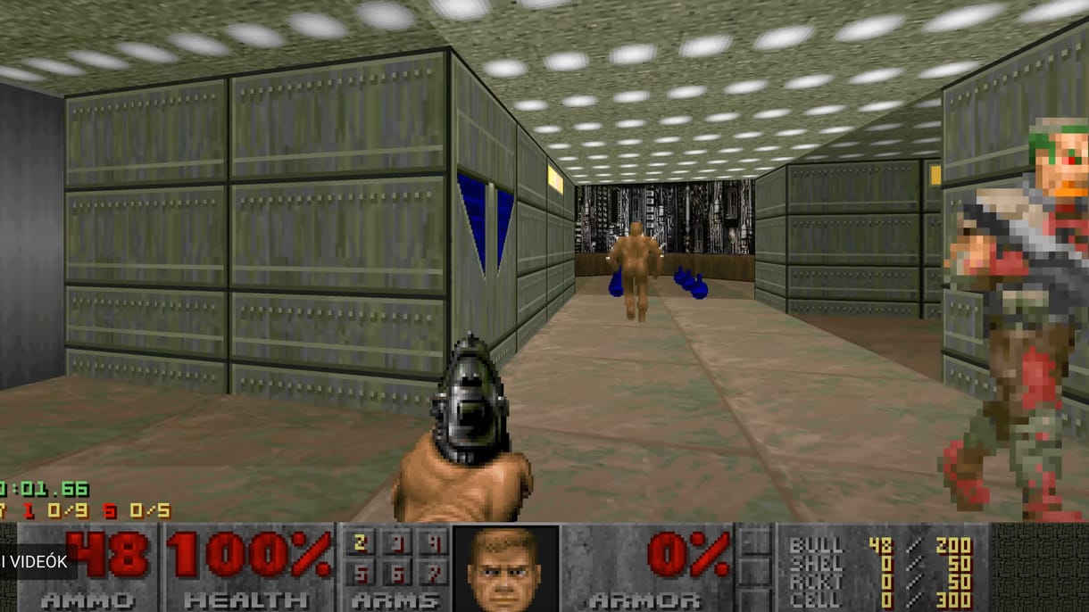 26 éves rekord dőlt meg a Doom 2-ben: mire kettőt pislogna, ez a játékos már végig is száguldott az első pályán